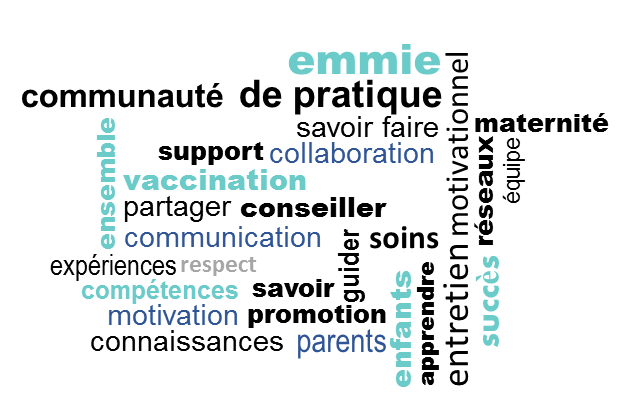emmie, CvP, support, collaboration, savoir faire, vaccination